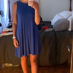 Blue dress